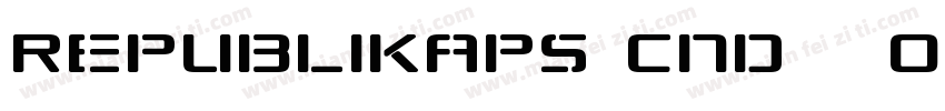 Republikaps Cnd   Outline字体转换